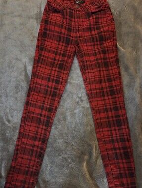 YMI PLAID Skinny Jeans